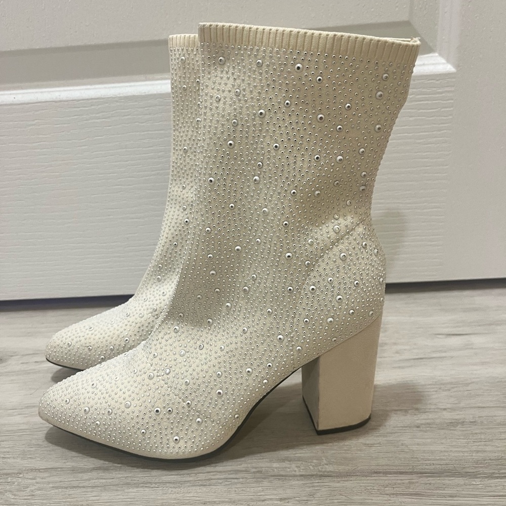 MIA boots sparkly bedazzled cowgirl boots size 10 women’s